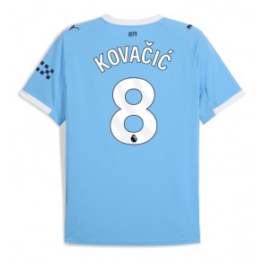 Manchester City Mateo Kovacic #8 Domácí Dres 2025-26 Krátkým Rukávem