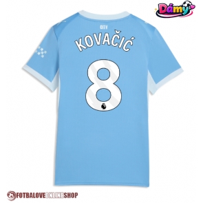 Manchester City Mateo Kovacic #8 Domácí Dres pro Dámy 2026-27 Krátkým Rukávem