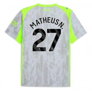 Manchester City Matheus Nunes #27 Alternativní Dres 2025-26 Krátkým Rukávem