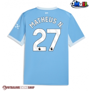 Manchester City Matheus Nunes #27 Domácí Dres 2026-27 Krátkým Rukávem