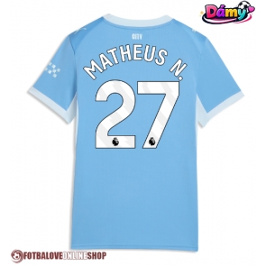 Manchester City Matheus Nunes #27 Domácí Dres pro Dámy 2026-27 Krátkým Rukávem
