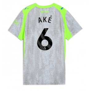 Manchester City Nathan Ake #6 Alternativní Dres pro Dámy 2025-26 Krátkým Rukávem