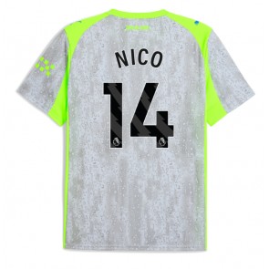 Manchester City Nico Gonzalez #14 Alternativní Dres 2025-26 Krátkým Rukávem