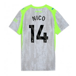 Manchester City Nico Gonzalez #14 Alternativní Dres pro Dámy 2025-26 Krátkým Rukávem