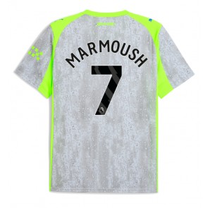 Manchester City Omar Marmoush #7 Alternativní Dres 2025-26 Krátkým Rukávem