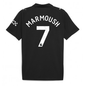 Manchester City Omar Marmoush #7 Venkovní Dres 2025-26 Krátkým Rukávem