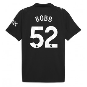 Manchester City Oscar Bobb #52 Venkovní Dres 2025-26 Krátkým Rukávem