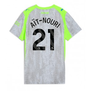Manchester City Rayan Ait-Nouri #21 Alternativní Dres pro Dámy 2025-26 Krátkým Rukávem