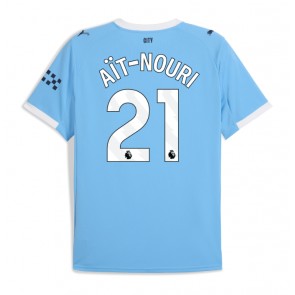 Manchester City Rayan Ait-Nouri #21 Domácí Dres 2025-26 Krátkým Rukávem