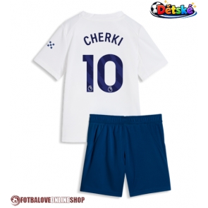Manchester City Rayan Cherki #10 Alternativní dres komplet pro Děti 2026-27 Krátkým Rukávem (+ Krátké kalhoty)