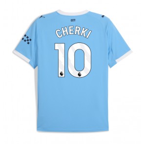 Manchester City Rayan Cherki #10 Domácí Dres 2025-26 Krátkým Rukávem
