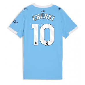 Manchester City Rayan Cherki #10 Domácí Dres pro Dámy 2025-26 Krátkým Rukávem