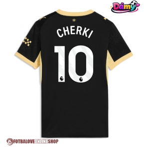Manchester City Rayan Cherki #10 Venkovní Dres pro Dámy 2026-27 Krátkým Rukávem