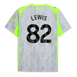 Manchester City Rico Lewis #82 Alternativní Dres 2025-26 Krátkým Rukávem