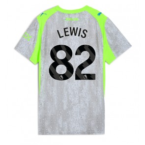 Manchester City Rico Lewis #82 Alternativní Dres pro Dámy 2025-26 Krátkým Rukávem