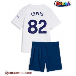 Manchester City Rico Lewis #82 Alternativní dres komplet pro Děti 2026-27 Krátkým Rukávem (+ Krátké kalhoty)