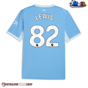Manchester City Rico Lewis #82 Domácí Dres 2026-27 Krátkým Rukávem