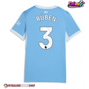 Manchester City Ruben Dias #3 Domácí Dres pro Dámy 2026-27 Krátkým Rukávem