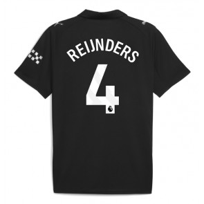 Manchester City Tijjani Reijnders #4 Venkovní Dres 2025-26 Krátkým Rukávem