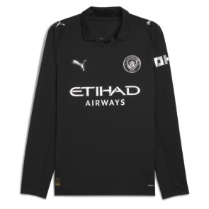 Manchester City Venkovní Dres 2025-26 Dlouhým Rukávem