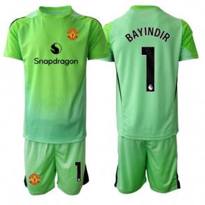 Manchester United Altay Bayindir #1 Brankář Alternativní dres komplet pro Děti 2025-26 Krátkým Rukávem (+ Krátké kalhoty)