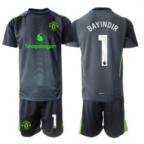 Manchester United Altay Bayindir #1 Brankář Venkovní dres komplet pro Děti 2025-26 Krátkým Rukávem (+ Krátké kalhoty)