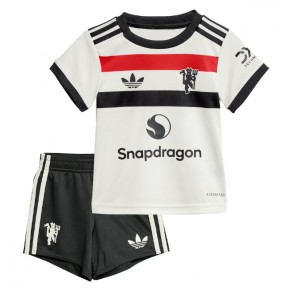 Manchester United Alternativní dres komplet pro Děti 2024-25 Krátkým Rukávem (+ Krátké kalhoty)