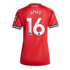 Manchester United Amad Diallo #16 Domácí Dres pro Dámy 2025-26 Krátkým Rukávem Manchester United Amad Diallo #16 Domácí Dres pro Dámy 2025-26 Krátkým Rukávem
