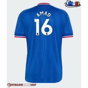 Manchester United Amad Diallo #16 Venkovní Dres 2026-27 Krátkým Rukávem