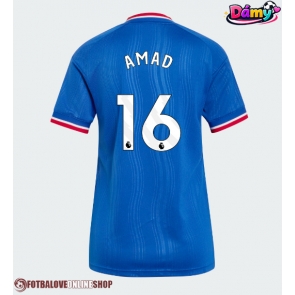 Manchester United Amad Diallo #16 Venkovní Dres pro Dámy 2026-27 Krátkým Rukávem