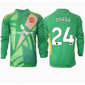 Manchester United Andre Onana #24 Brankář Alternativní Dres 2024-25 Dlouhým Rukávem