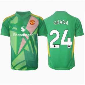 Manchester United Andre Onana #24 Brankář Alternativní Dres 2024-25 Krátkým Rukávem