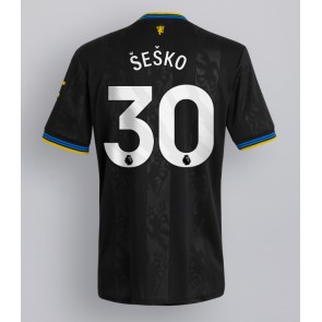Manchester United Benjamin Sesko #30 Alternativní Dres 2025-26 Krátkým Rukávem