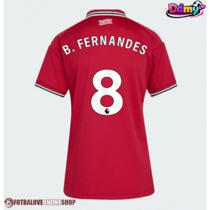 Manchester United Bruno Fernandes #8 Domácí Dres pro Dámy 2026-27 Krátkým Rukávem