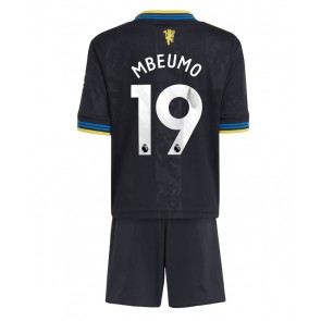 Manchester United Bryan Mbeumo #19 Alternativní dres komplet pro Děti 2025-26 Krátkým Rukávem (+ Krátké kalhoty)