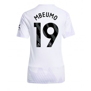 Manchester United Bryan Mbeumo #19 Venkovní Dres pro Dámy 2025-26 Krátkým Rukávem