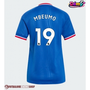 Manchester United Bryan Mbeumo #19 Venkovní Dres pro Dámy 2026-27 Krátkým Rukávem