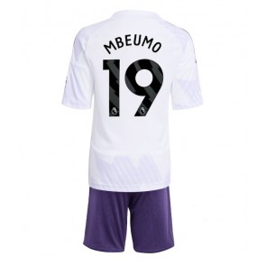 Manchester United Bryan Mbeumo #19 Venkovní dres komplet pro Děti 2025-26 Krátkým Rukávem (+ Krátké kalhoty)