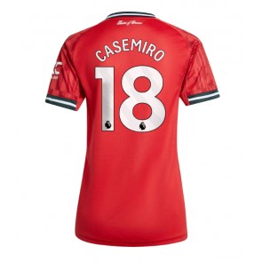 Manchester United Casemiro #18 Domácí Dres pro Dámy 2025-26 Krátkým Rukávem