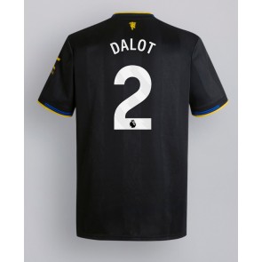 Manchester United Diogo Dalot #2 Alternativní Dres 2025-26 Krátkým Rukávem