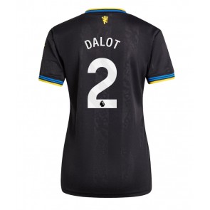 Manchester United Diogo Dalot #2 Alternativní Dres pro Dámy 2025-26 Krátkým Rukávem