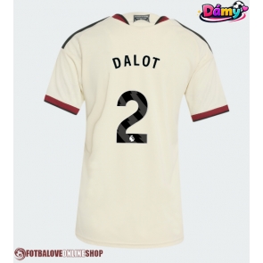 Manchester United Diogo Dalot #2 Alternativní Dres pro Dámy 2026-27 Krátkým Rukávem