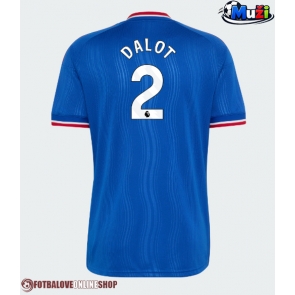 Manchester United Diogo Dalot #2 Venkovní Dres 2026-27 Krátkým Rukávem