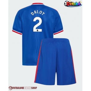 Manchester United Diogo Dalot #2 Venkovní dres komplet pro Děti 2026-27 Krátkým Rukávem (+ Krátké kalhoty)
