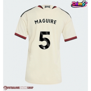 Manchester United Harry Maguire #5 Alternativní Dres pro Dámy 2026-27 Krátkým Rukávem