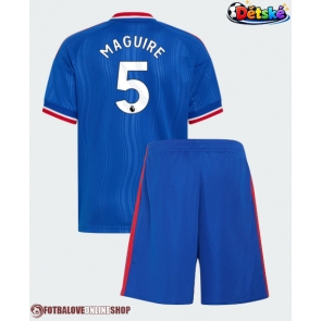Manchester United Harry Maguire #5 Venkovní dres komplet pro Děti 2026-27 Krátkým Rukávem (+ Krátké kalhoty)