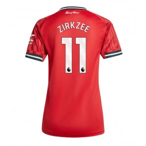 Manchester United Joshua Zirkzee #11 Domácí Dres pro Dámy 2025-26 Krátkým Rukávem