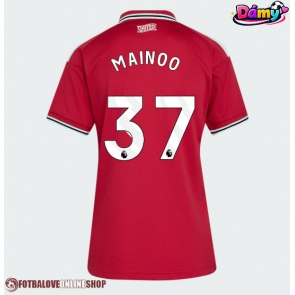 Manchester United Kobbie Mainoo #37 Domácí Dres pro Dámy 2026-27 Krátkým Rukávem