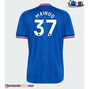 Manchester United Kobbie Mainoo #37 Venkovní Dres 2026-27 Krátkým Rukávem