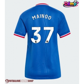 Manchester United Kobbie Mainoo #37 Venkovní Dres pro Dámy 2026-27 Krátkým Rukávem